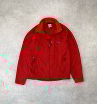 Image 2 of Patagonia R2 Fleece Jacket Red Medium Mens