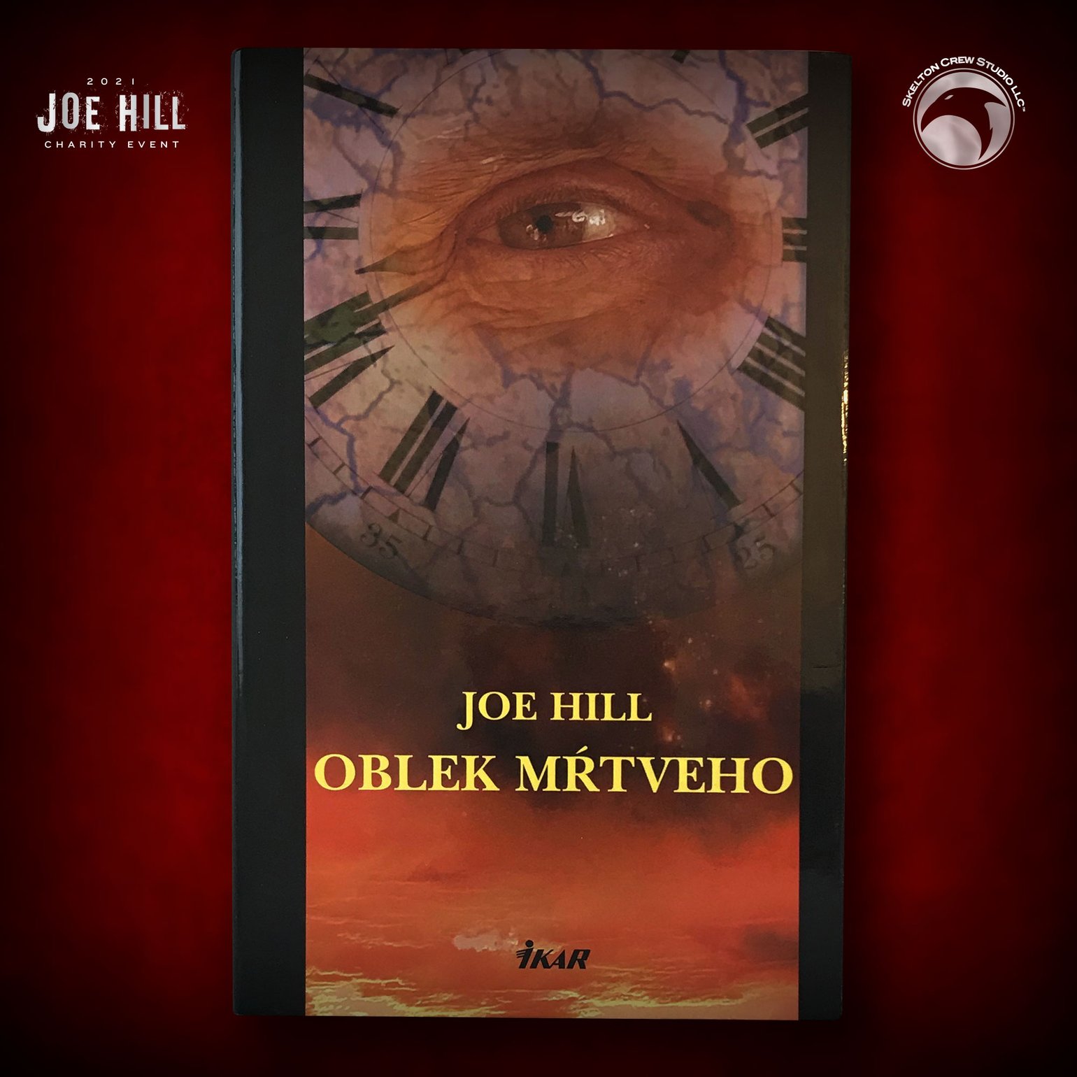 Image of JOE HILL 2026 CHARITY EVENT 92: SIGNED Heart-Shaped Box HC - Slovak