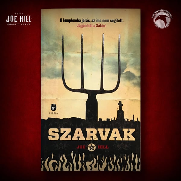 Image of JOE HILL 2026 CHARITY EVENT 93: SIGNED Horns TPB - Hungarian