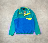Image 2 of Patagonia Synchilla Snap-T Fleece Pullover Vessel Blue Medium Mens 