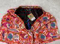 Image 2 of Patagonia Baggies 5'' Shorts Wrasse: Pollinator Orange Large Mens 