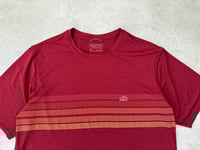 Image 2 of Patagonia Cap Cool SS T-Shirt Stripes Medium Mens 