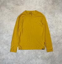 Image 1 of Patagonia Cap Cool Merino LS T-Shirt Gold Small Mens 