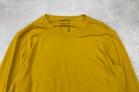 Image 2 of Patagonia Cap Cool Merino LS T-Shirt Gold Small Mens 