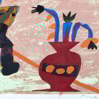 Image 3 of Florence B Hutchings - 'A Seat For Spring' (Orange 1/1)