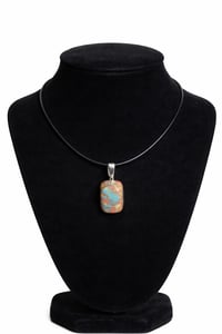 polished stone marbled pattern