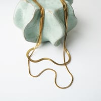 Image 5 of *NEW* Gold Layered Chain Necklace – 18K Gold Plated & Tarnish-Proof Double Chain