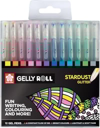 Image 1 of SAKURA GELLY ROLL Gel Pen Stardust Glitter (Set of 12)