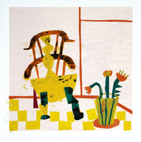 Image 1 of Florence B Hutchings - 'A Seat For Spring' (Yellow 1/1)