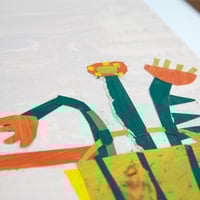 Image 2 of Florence B Hutchings - 'A Seat For Spring' (Yellow 1/1)