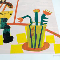 Image 4 of Florence B Hutchings - 'A Seat For Spring' (Yellow 1/1)