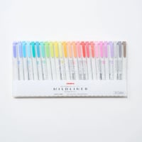 Image 4 of Zebra Mildliner Highlighter (set of 25 pens)