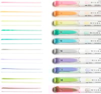 Image 2 of Zebra Mildliner Brush & Fine Tip (set of 10)