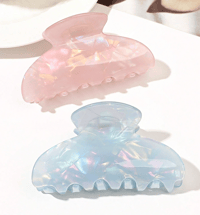 Image 1 of Pearl Marble Hair Claw (cutie set)