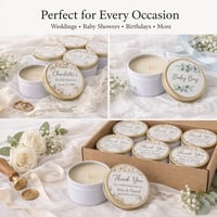 Image 2 of Custom Candle Favors – Personalized for Your Special Moments