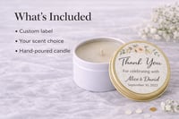 Image 4 of Custom Candle Favors – Personalized for Your Special Moments