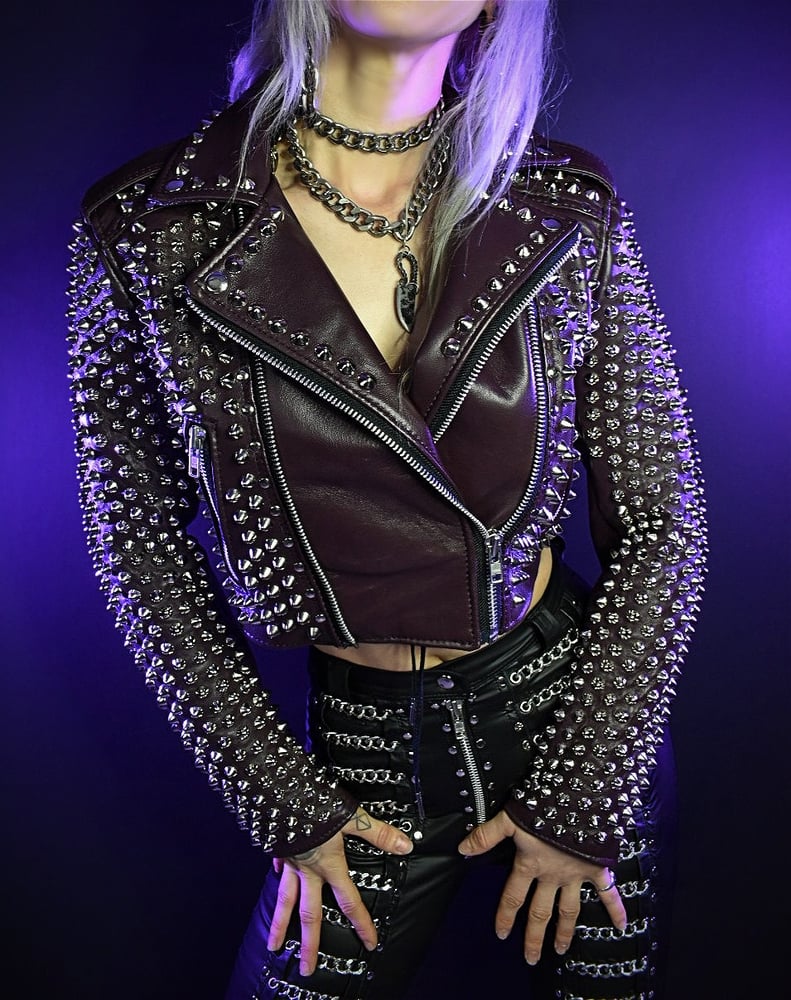 Image of PLUM SUPER STUD JACKET