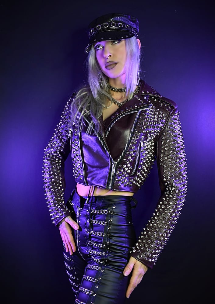 Image of PLUM SUPER STUD JACKET