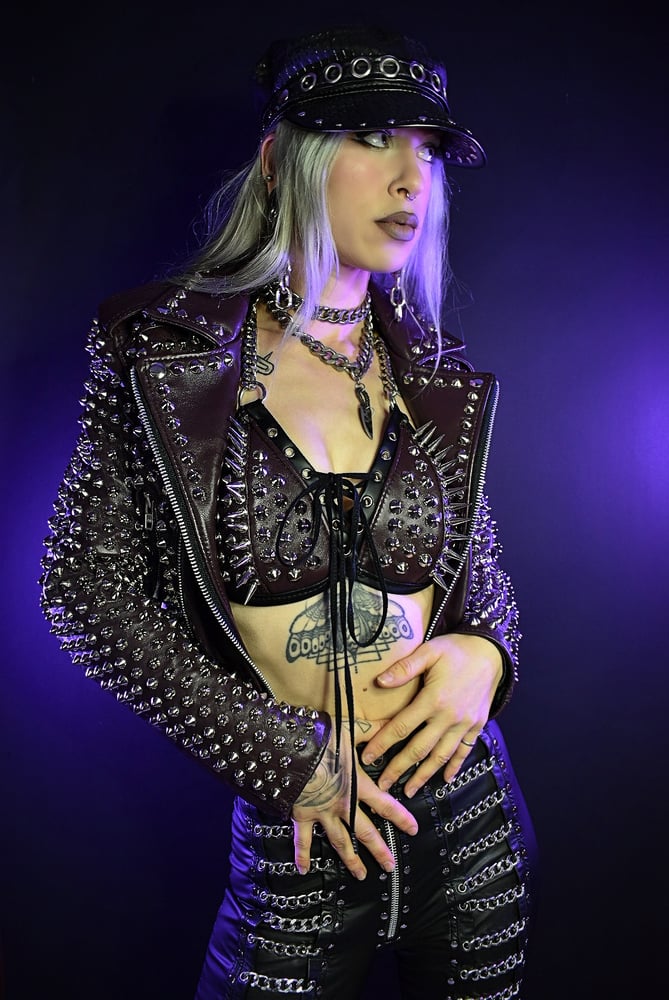 Image of PLUM SUPER STUD JACKET