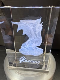 Image 1 of K9 Engraved Crystal