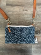 Image of Navy Leopard Wallet