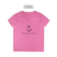 Image 6 of Smiley V-Neck T-shirt