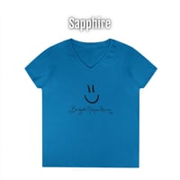 Image 8 of Smiley V-Neck T-shirt