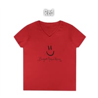 Image 12 of Smiley V-Neck T-shirt