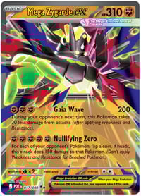 Mega Zygarde ex - 047/088 - ME03: Perfect Order - Near Mint