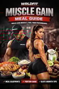 WRLDFIT Meal Suggestion Guide – Muscle Gain