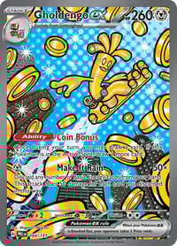 Gholdengo ex - SV: Prismatic Evolutions - Near Mint