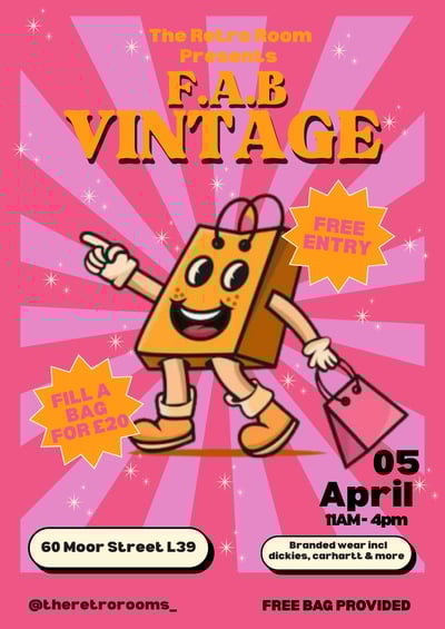 Image of Fill a bag of vintage (5th April) 