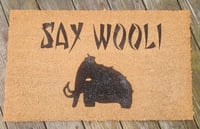 Wooli doormat