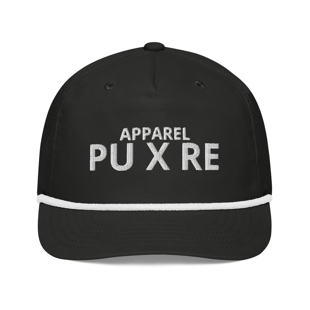 Image of Pure X Logo Script Rope Cap