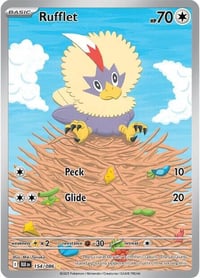 Rufflet - 154/086 - SV: Black Bolt - Near Mint
