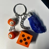 Lucky Rabbit Bag Charm: Florida Sunset