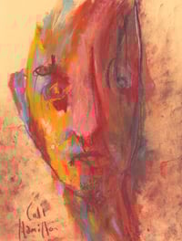 Image 2 of Crescent -  Soft Pastels on Card 