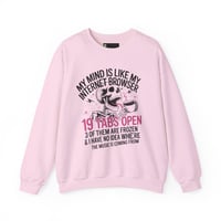 Image 12 of  "My Mind Is Like My Internet Browser, crewneck sweatshirt 