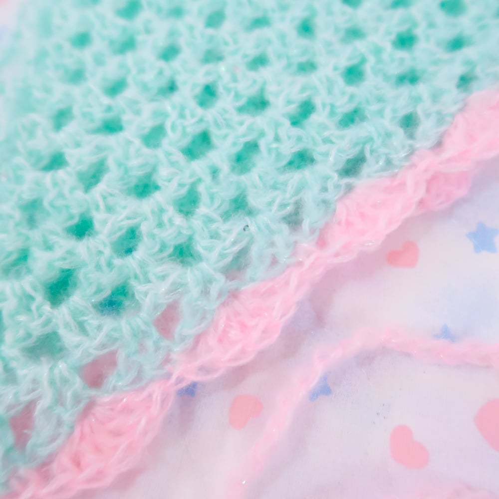 Crochet Bandana Headdress: Polly Pocket