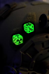 Image 2 of LRC x WLK - " NUCLEAR WASTELAND DICE  " - PVC PATCH