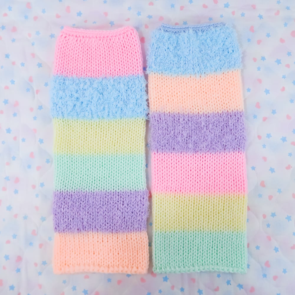 Knit Leg Warmers: 16