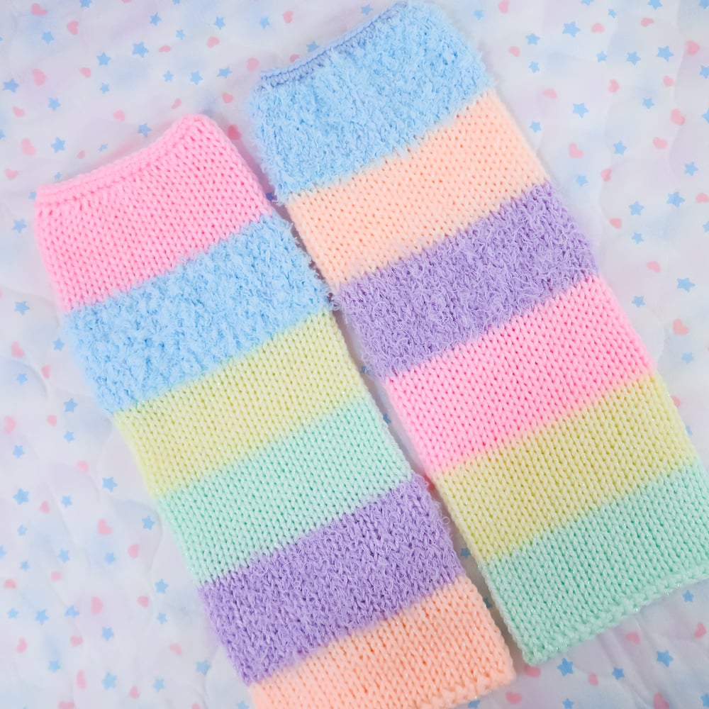 Knit Leg Warmers: 16