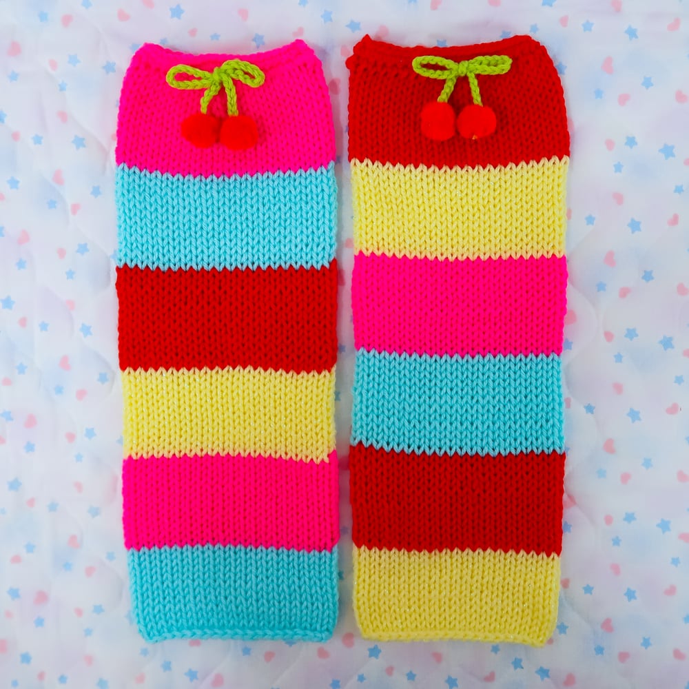 Knit Leg Warmers: 17