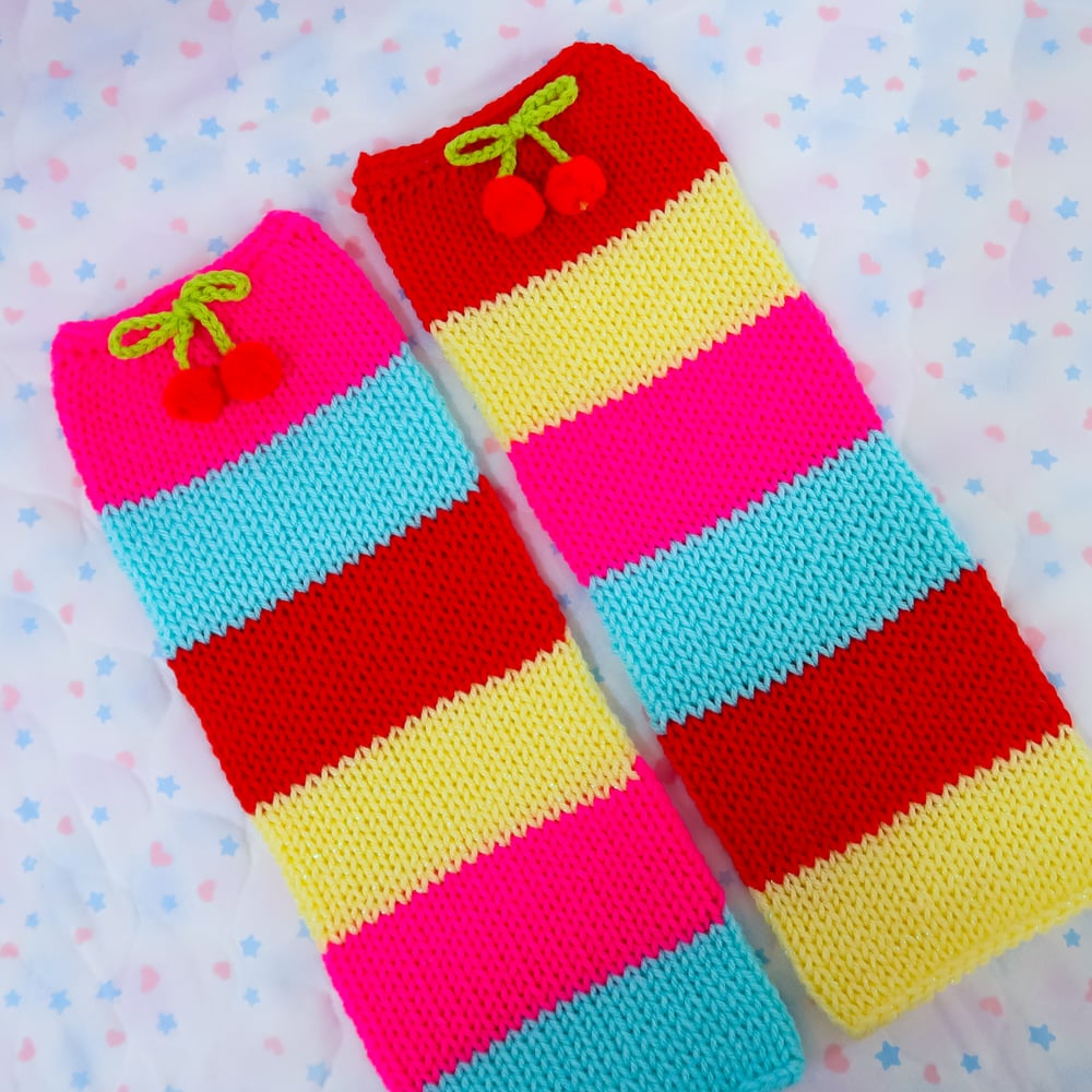Knit Leg Warmers: 17