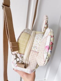 Image 4 of Handmade Upcycled Quilt Mouse Shoulder Bag
