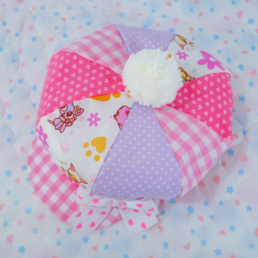 Newsboy Mix Hat: Flower Kitty