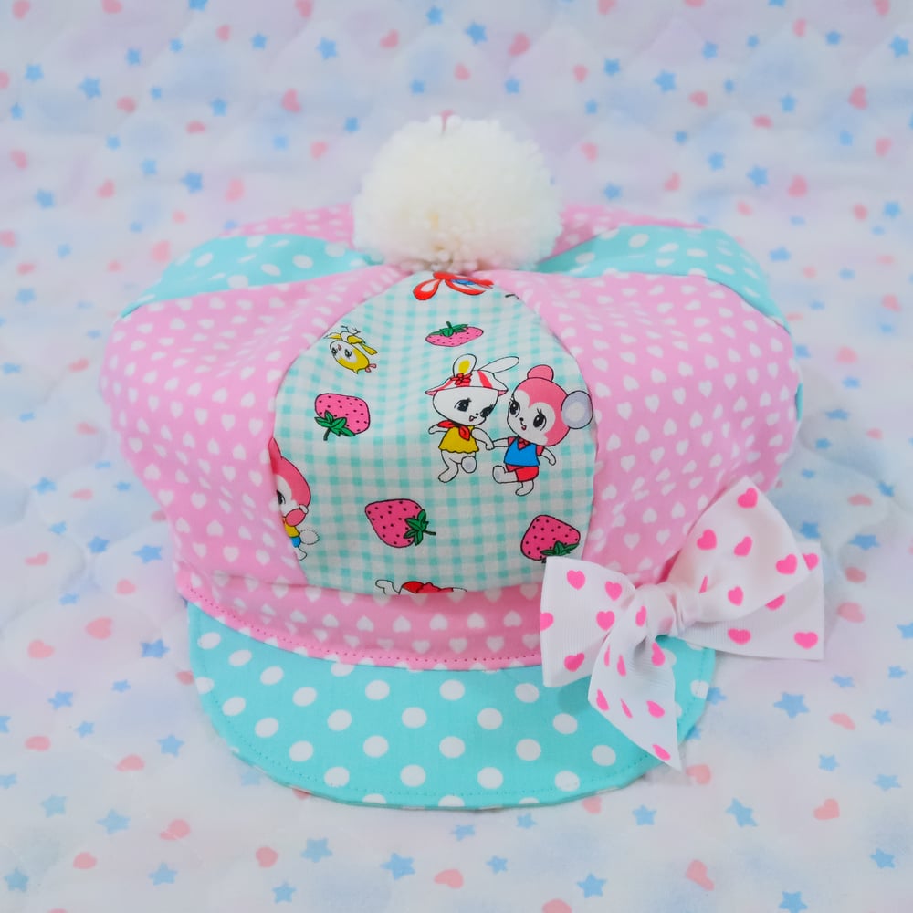 Newsboy Mix Hat: Strawberry Mint