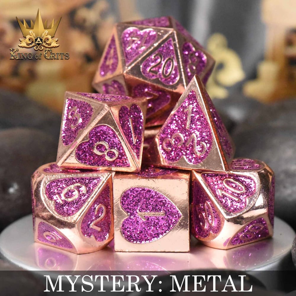 Image of King of Crits Metal Die Mystery set