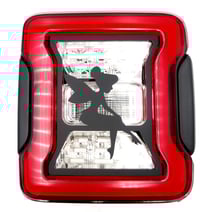 Image 1 of Tinkerbell image brake tail light covers