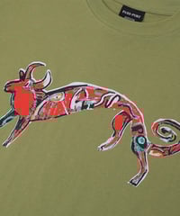 Image 2 of PASS~PORT_BULL TEE :::PISTACHIO:::